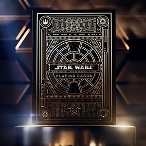Baralho de Cartas Coleção Star Wars Dourado