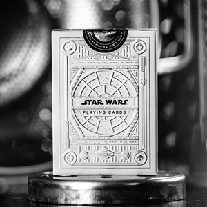 Baralho de Cartas Coleção Star Wars Silver Light Side
