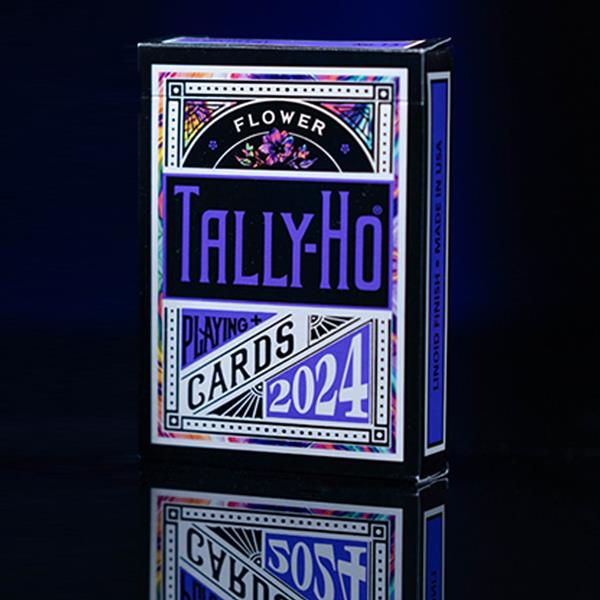 Baralho de Cartas Tally-Ho 2024 Flower