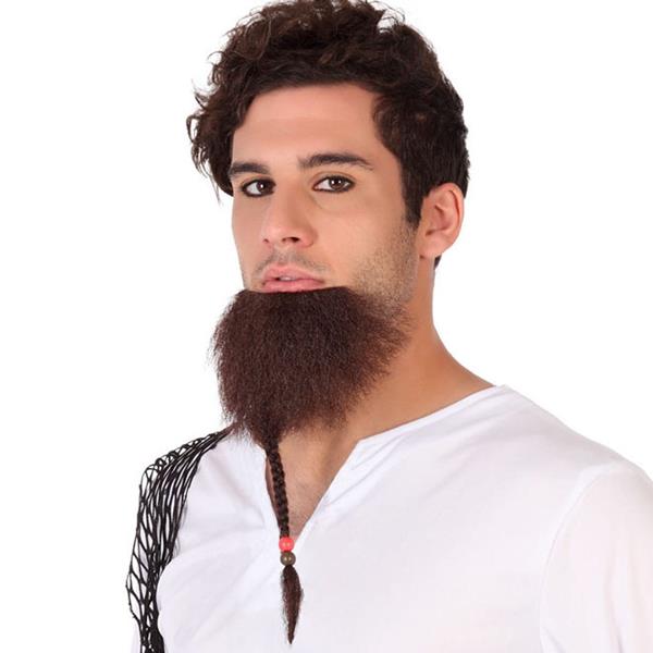 Barba Castanha com Trança