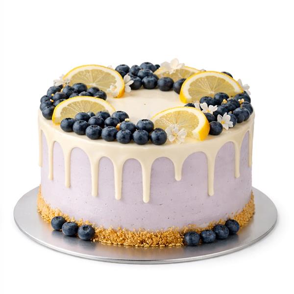 Base Redonda para Bolos Dourada e Prateada, 24 cm