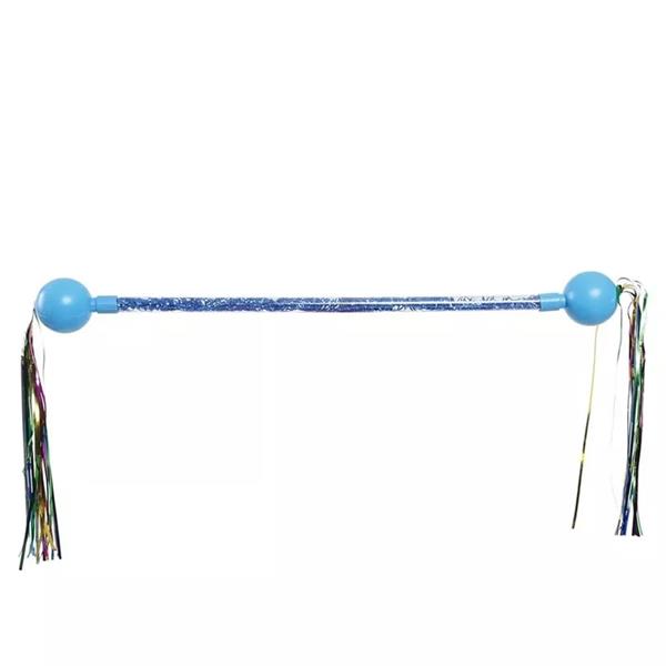 Bastão de Majorette com Fitas Coloridas