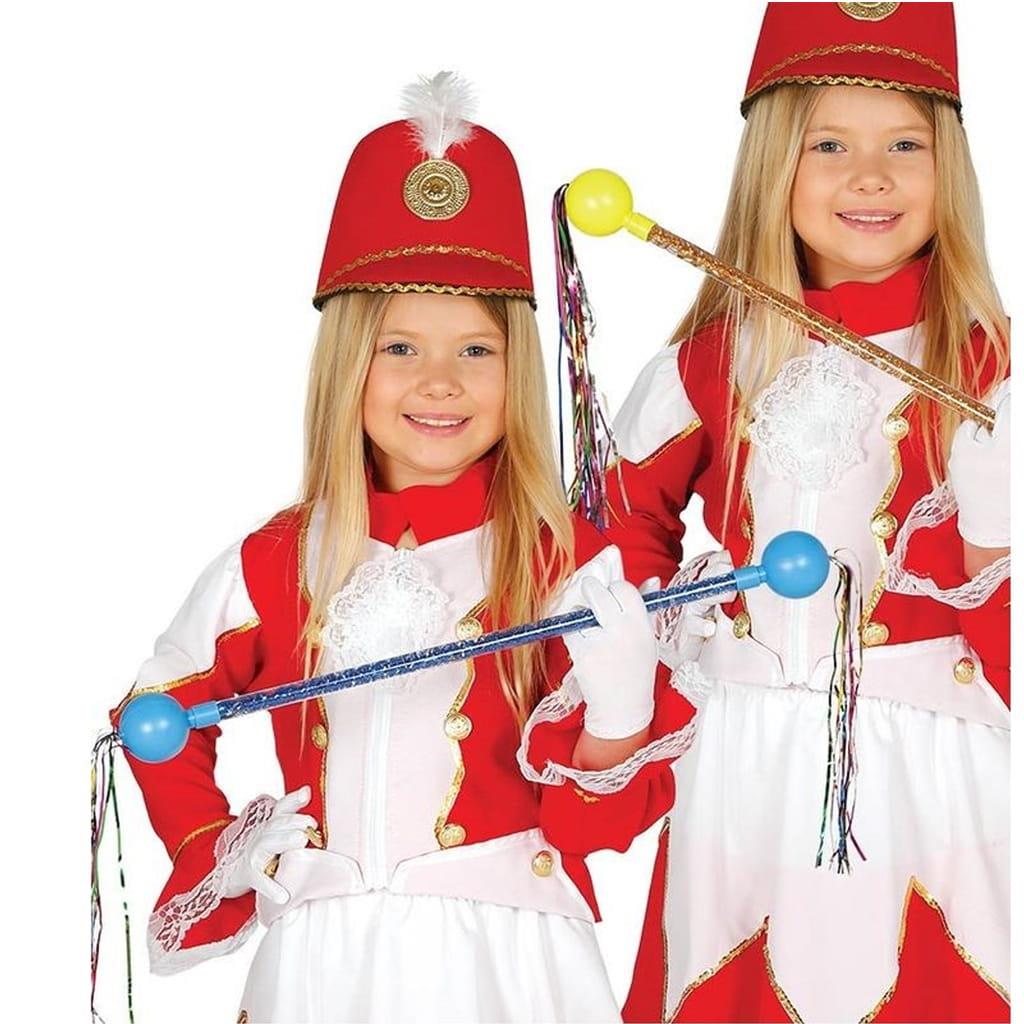 Bastão de Majorette com Fitas Coloridas Bastão de Majorette com Fitas Coloridas