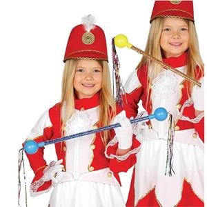 Bastão de Majorette com Fitas Coloridas Bastão de Majorette com Fitas Coloridas