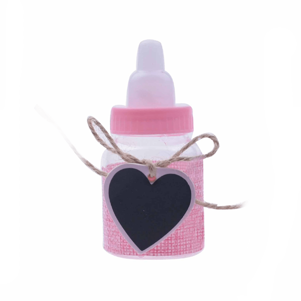 Biberão Baby Shower Rosa