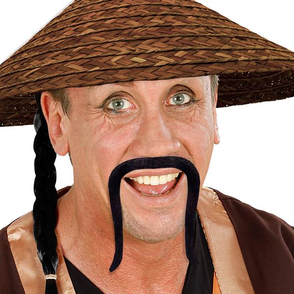 Bigode Preto Chinês Samurai