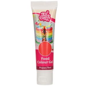 Bisnaga Corante em Gel Vermelho Claro, 30 gr