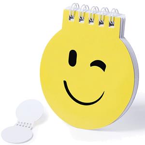 Bloco de Notas Emoji Piscadela