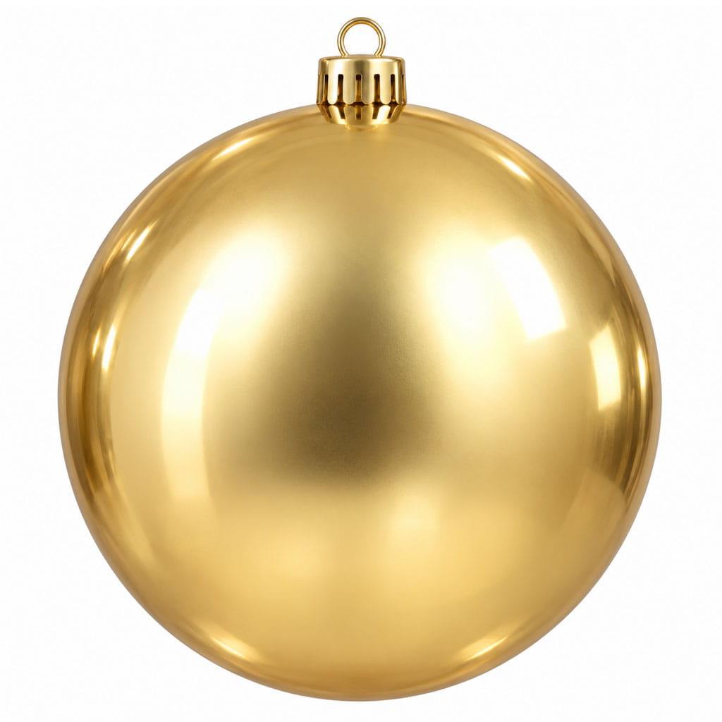 Bola de Natal Dourada, 30 cm Bola de Natal Dourada, 30 cm