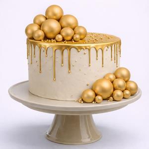 Bolas em Esferovite Douradas Decorativas