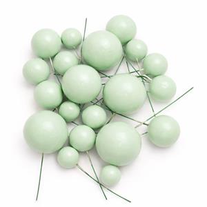 Bolas em Esferovite Verde Decorativas Bolas em Esferovite Verde Decorativas