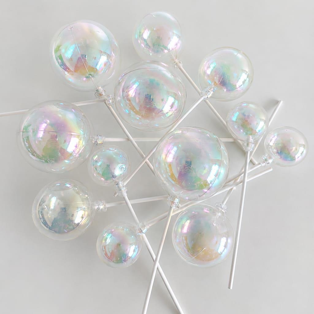 Bolas Iridescentes Decorativas Bolas Iridescentes Decorativas