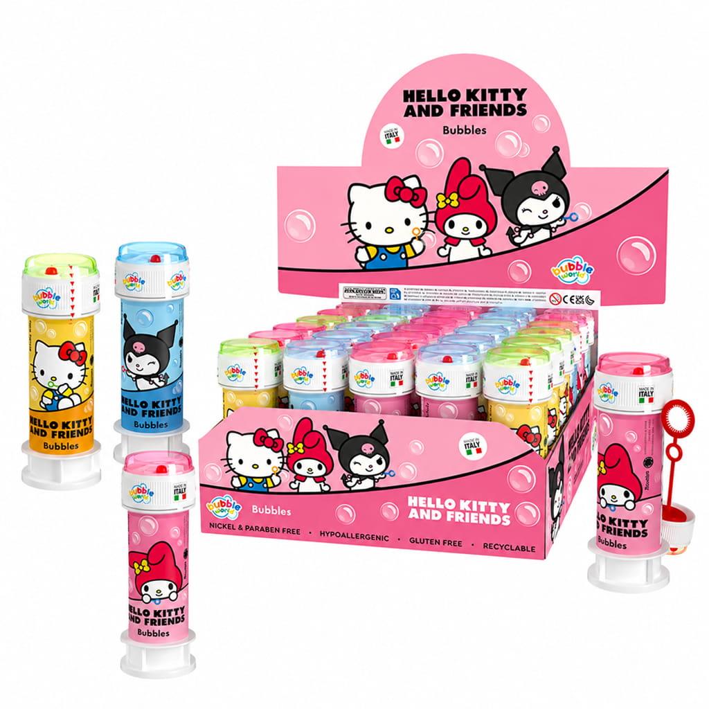 Bolinhas de Sabão Hello Kitty e as Amigas Bolinhas de Sabão Hello Kitty e as Amigas