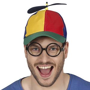 Boné Multicolor com Ventilador