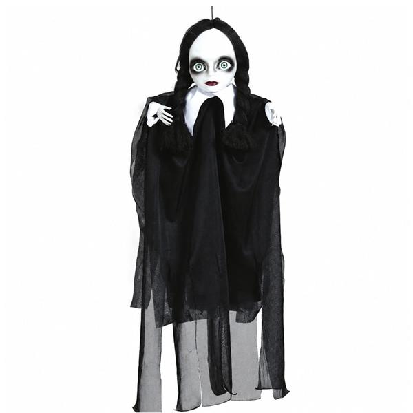 Boneca Gótica Sarcástica para Pendurar, 70 cm