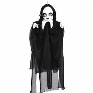 Boneca Gótica Sarcástica para Pendurar, 70 cm