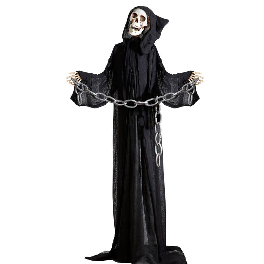 Boneco Caveira da Morte com Luz, Som e Movimento Boneco Caveira da Morte com Luz, Som e Movimento