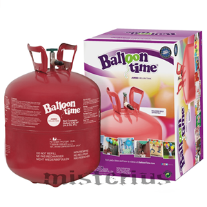 Botija de Hélio descartável, 50 balões