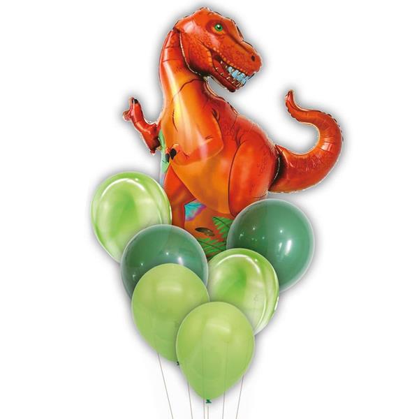 Bouquet de Balões Dinossauro no Pântano