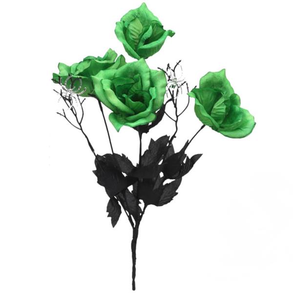 Bouquet Rosas Verdes com Aranhas