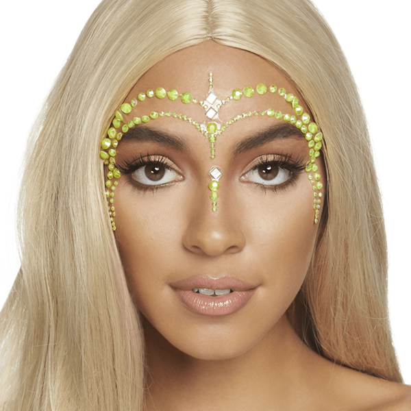 Brilhantes Adesivos Amarelo Fluorescente