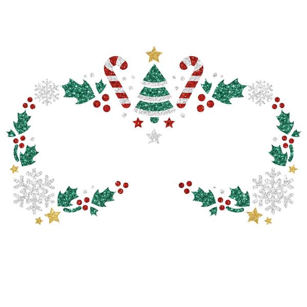 Brilhantes Adesivos Christmas Glam