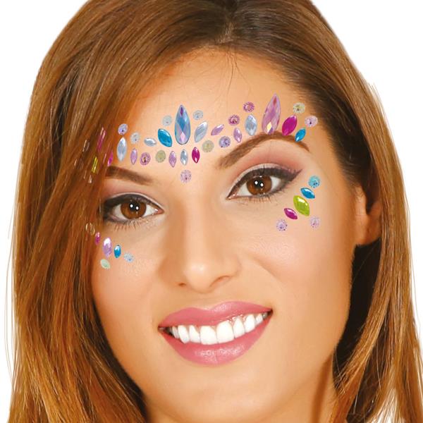 Brilhantes Adesivos Cristais Coloridos Brilhantes Adesivos Cristais Coloridos