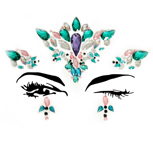 Brilhantes Adesivos Multicolor