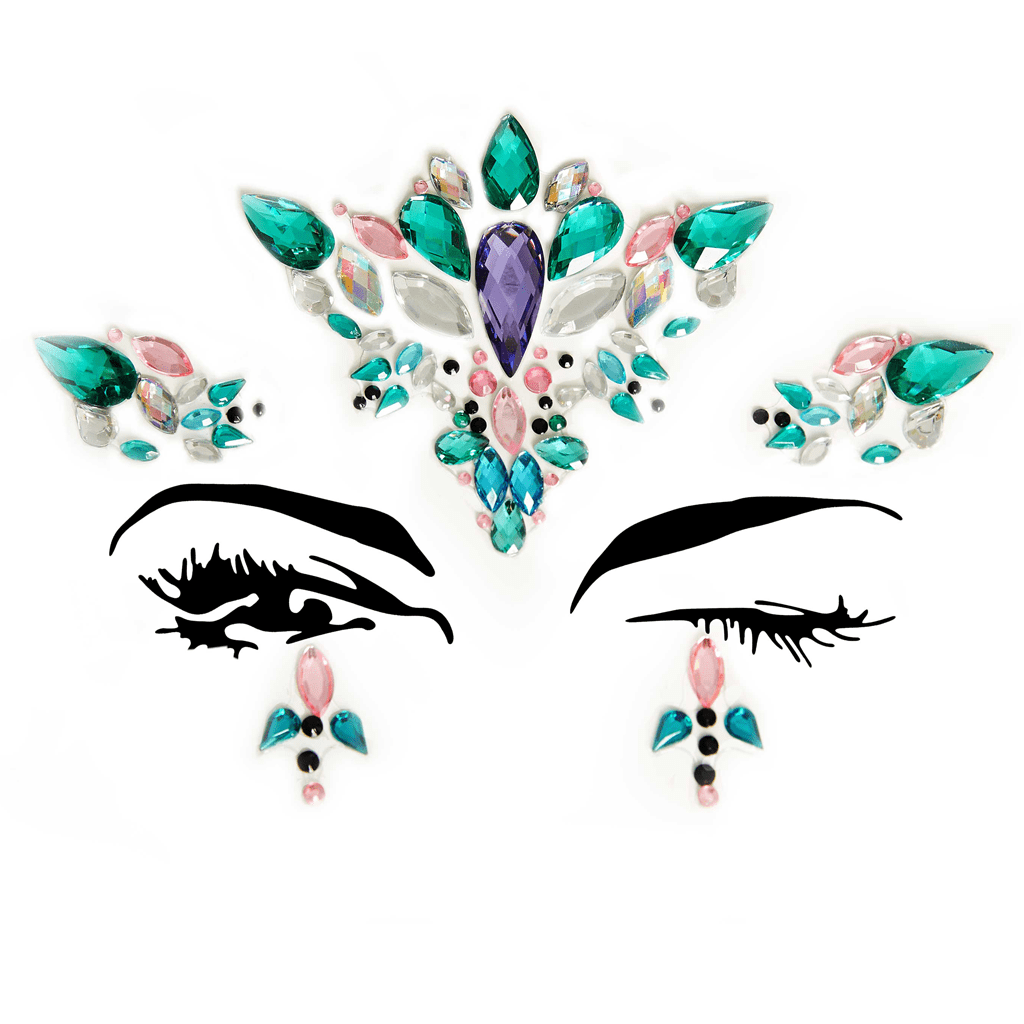 Brilhantes Adesivos Multicolor