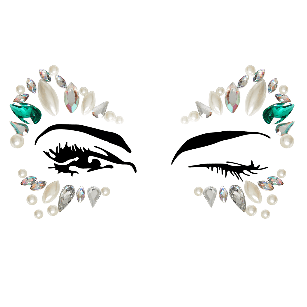 Brilhantes Adesivos Verdes