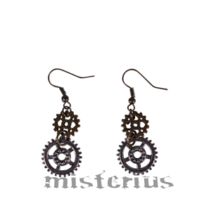 Brincos Steampunk