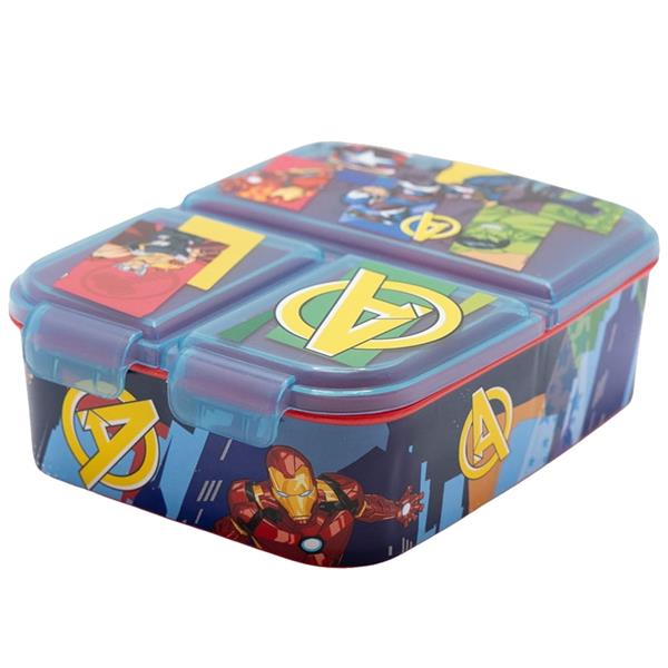 Caixa 3 Divisórias Avengers Seven Wonders