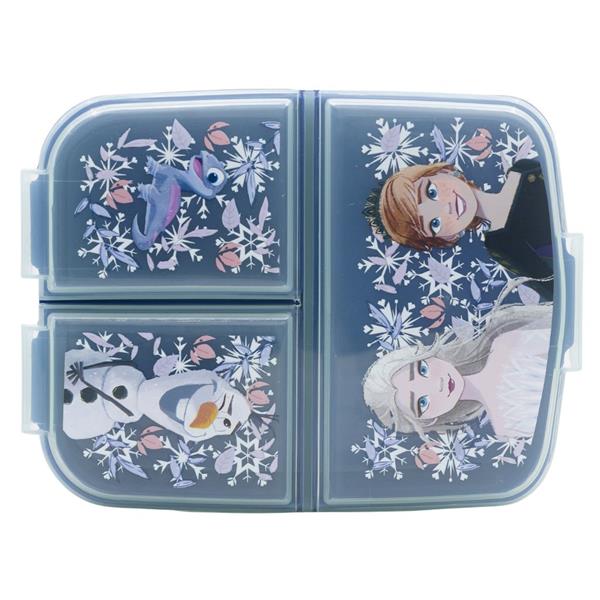 Caixa 3 Divisórias Frozen Snowy Tale
