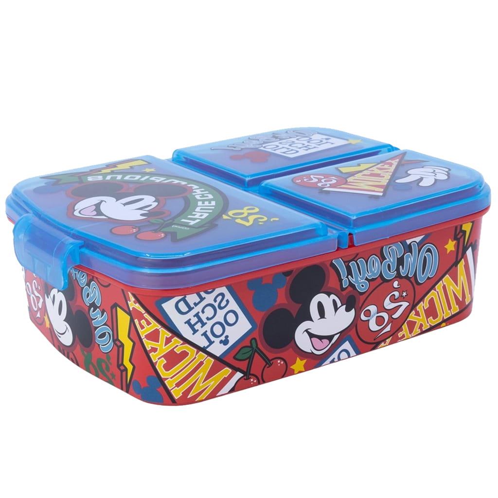 Caixa 3 Divisórias Mickey Mouse True Champions