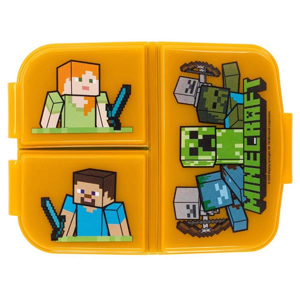 Caixa 3 Divisórias Minecraft
