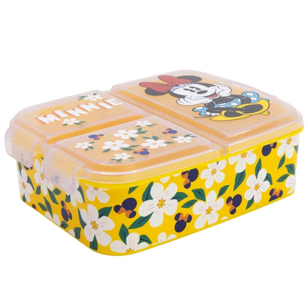 Caixa 3 Divisórias Minnie Mouse Sunshine