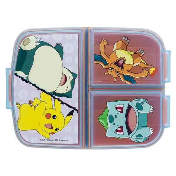 Caixa 3 Divisórias Pokémon