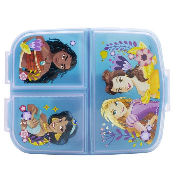 Caixa 3 Divisórias Princesas Disney Courageous
