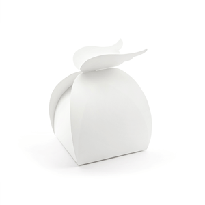 Caixa Brinde Branca com Asas, 10 Unid.