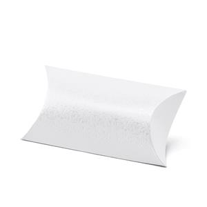 Caixa Brinde Branca com Ornamentos, 10 Unid.