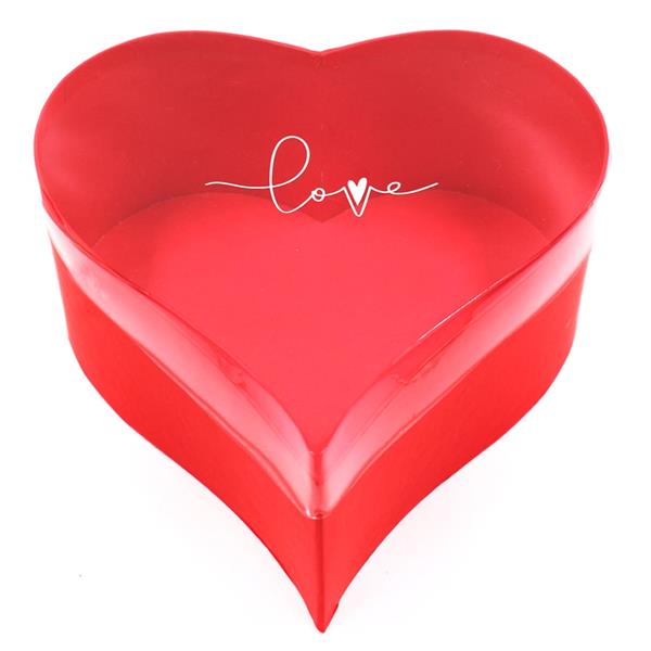 Caixa Coração Vermelha Love Grande