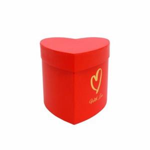 Caixa Coração Vermelha With Love Alta