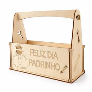 Caixa de Ferramentas Feliz Dia Padrinho