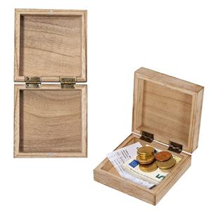 Caixa de Madeira Quadrada Caixa de Madeira Quadrada