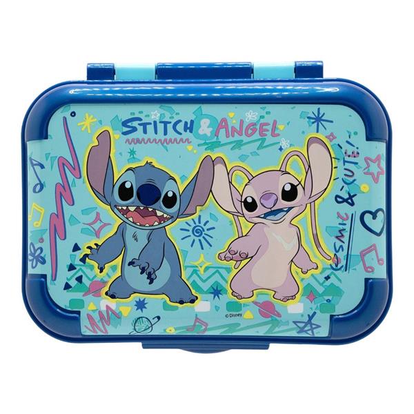 Caixa para Lanche Stitch e Angel