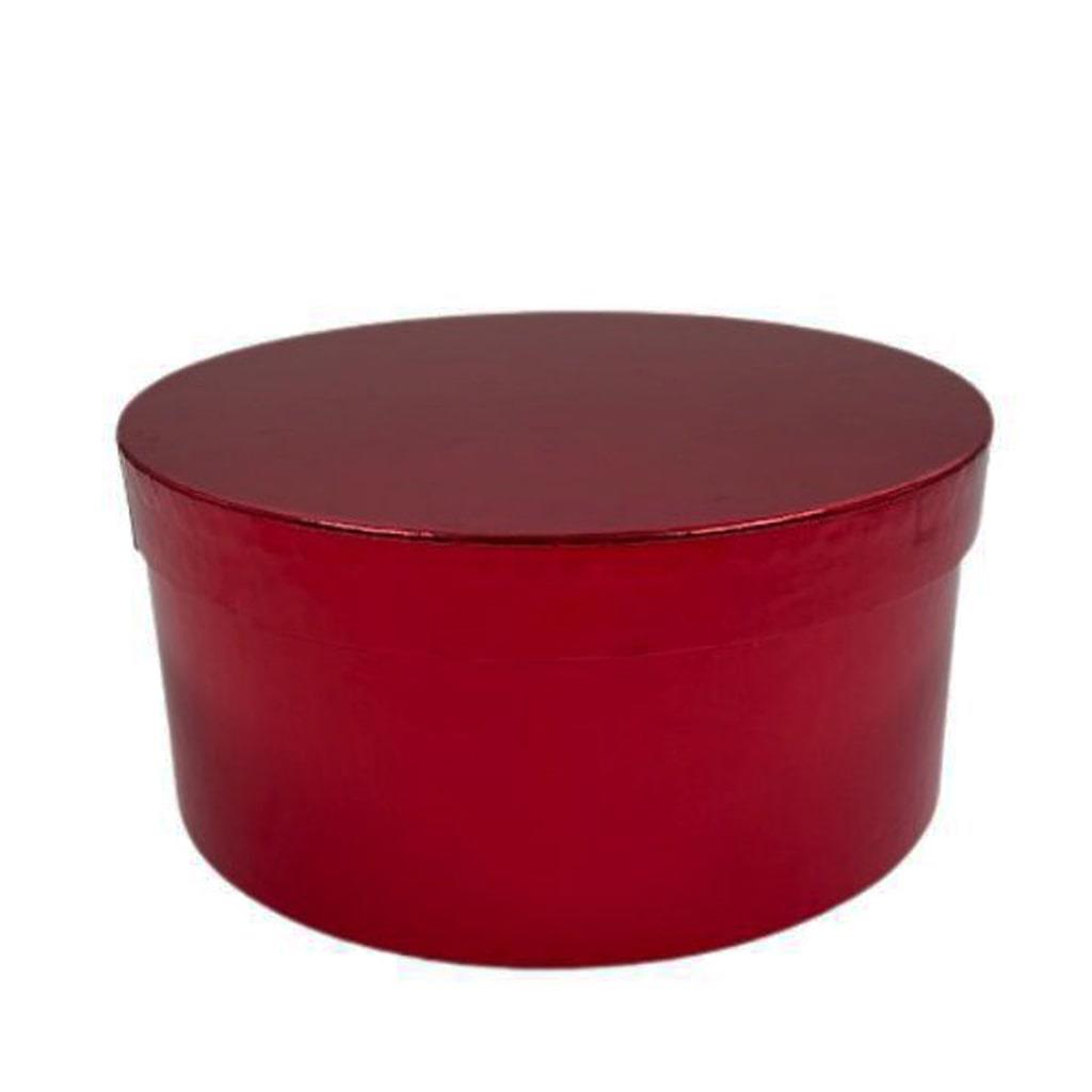 Caixa Redonda Vermelha Pequena Caixa Redonda Vermelha Pequena