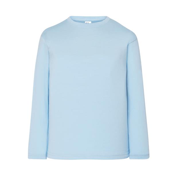 Camisola Básica Lisa Azul, Criança