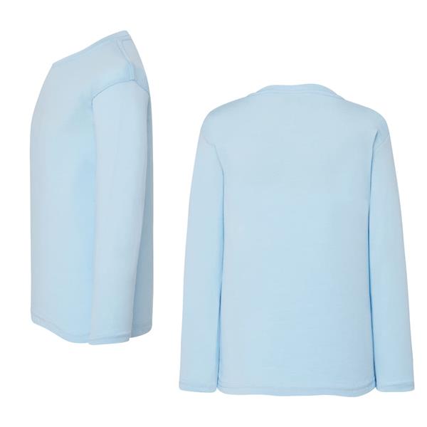 Camisola Básica Lisa Azul, Criança