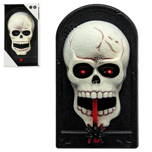 Campainha Caveira Malvada de Halloween