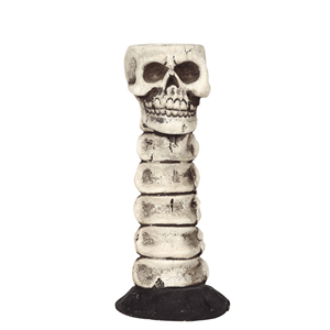 Candelabro de Caveira, 17 Cm